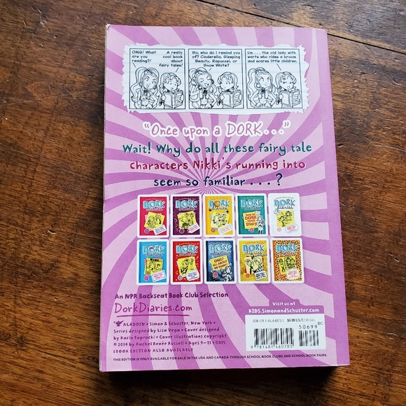 Dork Diaries 'Tales from a Not-So-Happily Ever  PAPERBACK Book 8 - Picture 4 of 4